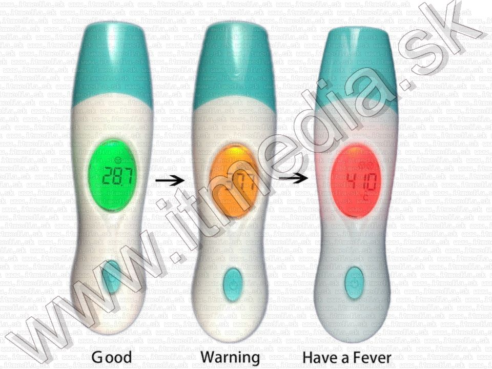Image of Infrared Digital Body Thermometer 3in1 (IT10057)